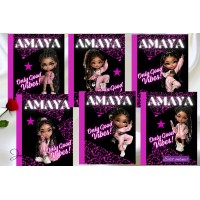 Pink Black Composition Notebook Cover Template for Girls,(9-002) Pink Black Composition Notebook Cover Template for Girls,(9-002)